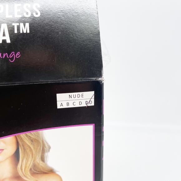 Fashion Forms Lift It up Backless Strapless Plunge Bra Nude Cup DD - Picture 2 of 4